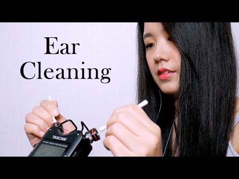 ASMR Rough Ear Cleaning with Cotton Swab | Intense Deep Ear Cleaning | No Windshield (No Talking)