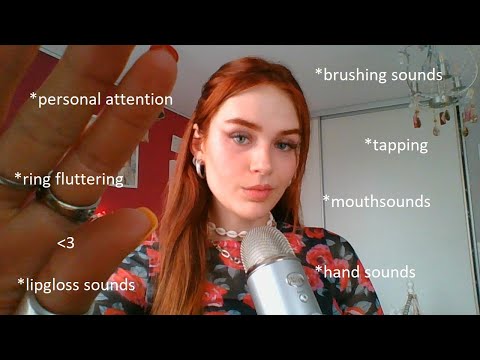 it's tingle time lol | mothsounds, personal attention, brushing, tapping, rings |ASMR deutsch/german