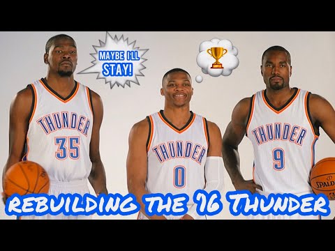 Rebuilding The ‘15-‘16 OKC Thunder ( ASMR ) NBA2K22
