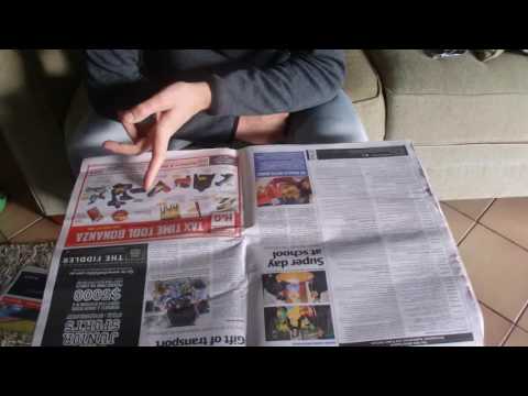 ASMR - Reading the Newspaper - Australian Accent - Quiet Whispering and Turning Pages
