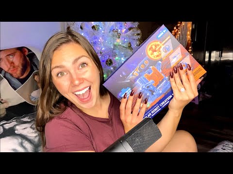 ASMR| *HUGE* HAUL 🎄💌CHRISTMAS GIFTS💌🎄 (tingly tapping + whispering)