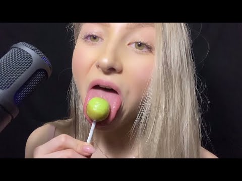 ASMR LOLLIPOP/ASMR Lollipop 🍭 /АСМР Чупа Чупс 🍭 /licking / sucking