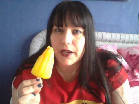ASMR - WHISPER & EATING ICE LOLLY/ POPSICLE - EATING SOUNDS / CRINKLY PACKAGING