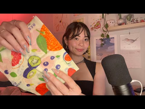 BEESWAX ASMR: tapping & scratching for relaxation and tingles!!  ◡̈