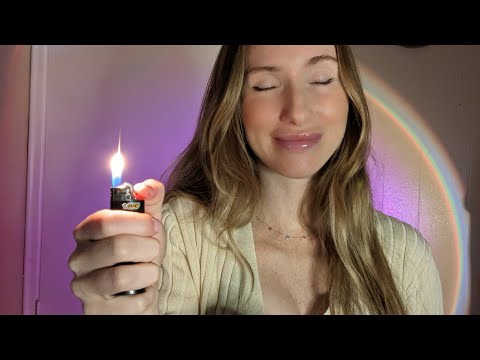 ASMR | 5 minute anxiety-ridder 🧘 (soft spoken, tapping, positive affirmations