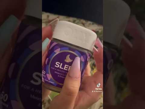Gummies for Sleep 😴 ASMR XL Nails Tapping/ Scratching #asmr #tapping #fast