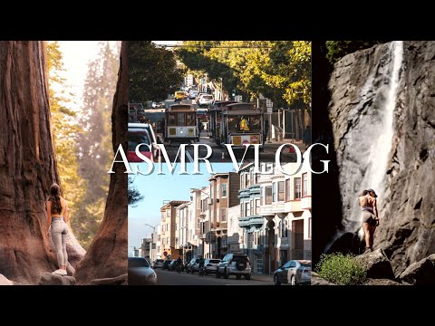 ASMR Vlog | A Week in My Life on Vacation in California (Whispered Voiceover)🔆