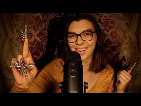 ASMR Plucking Your Negative Energy with Long Claws 💫