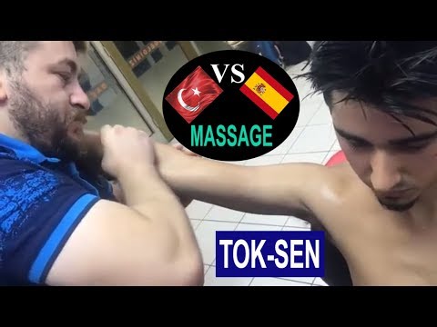 ASMR = turkish massage barber = TURKISH vs SPANISH  massage=