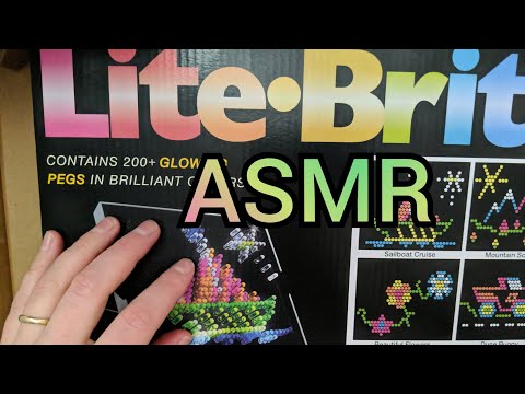 Lite Brite ASMR and Childhood Rambles | ASMR Spark ✨