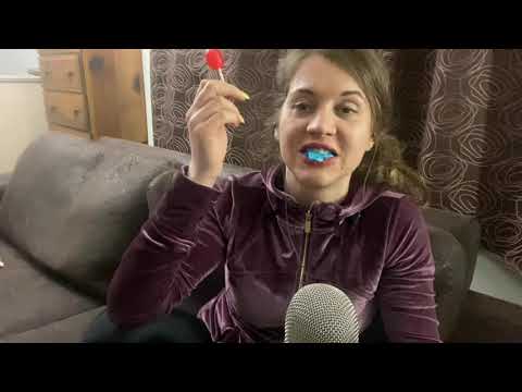 ASMR Lollipop 🍭 & bubble gum | intense 👄 mouth sound
