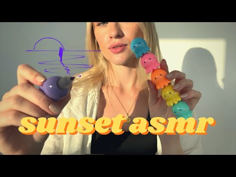 ASMR | Sunset Triggers☀️ to end the day 🌒