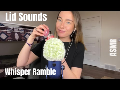 ASMR ✨ lid sounds & whisper rambles