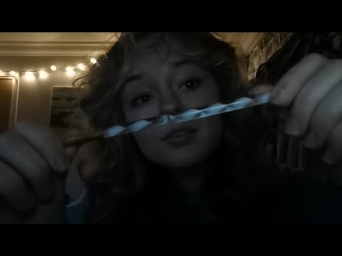 ASMR may I paint your face ?? Close personal attention, face brushing and whispering