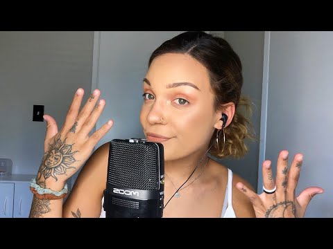 ASMR- Mouth Sounds and Hand Movements