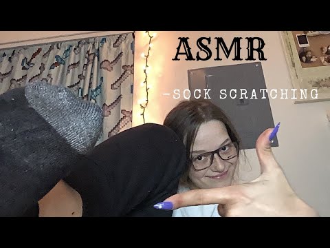 ASMR sock scratching ( feet ASMR ) + stomping you out with every pair !