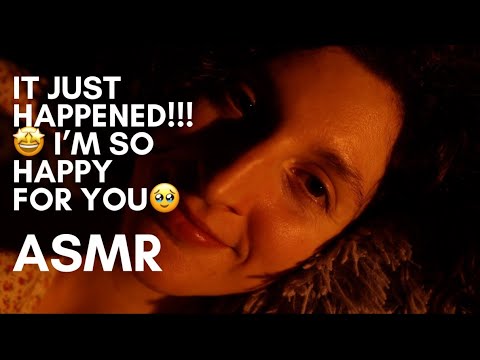ASMR💗 CONGRATULATIONS on the great news!!🤩 🎉(what you WANTED THE MOST just happened and I'M CRYING🥹)