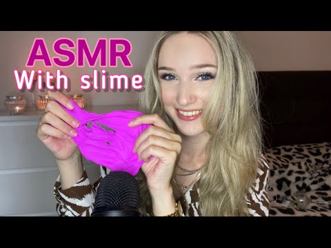 ASMR | SLIME TRIGGERS 👾 | TAPPING AND MIC TRIGGERS