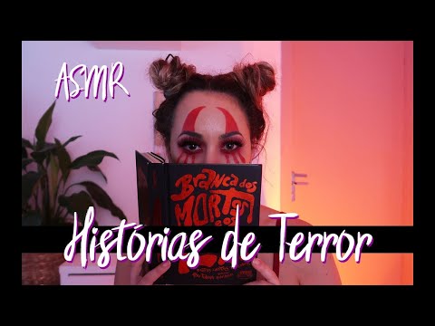 ASMR CONTANDO HISTÓRIAS DE TERROR | 3 LOBINHOS
