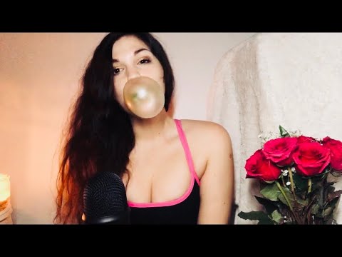 ASMR | Gum Chewing / Hand Movements (Mouth Sounds)