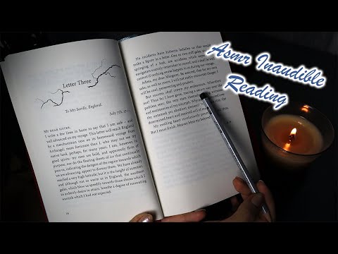 ASMR Fast Inaudible Reading| word tracing, whispering, page turning