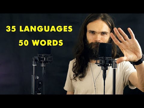 ASMR 35 Languages - 50 Trigger Words whispered