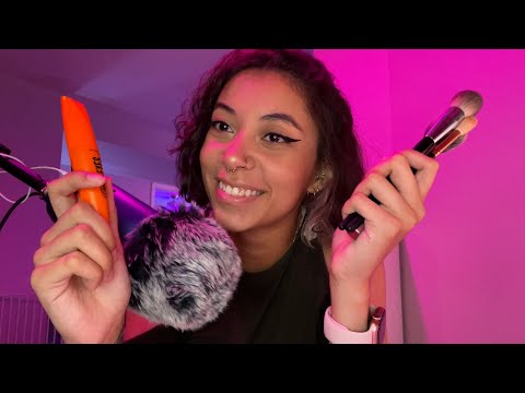 Get Ready With Me, Tapping & Whispers ~ ASMR