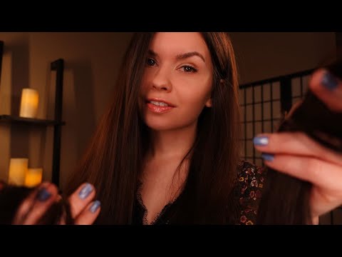 Can I play with your hair until you fall asleep? ASMR 😴