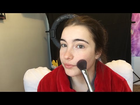 |ASMR| Get Ready To Film With Me Pt1 | Makeup Routine|