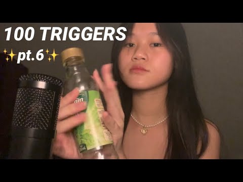 ASMR 100 FAST AND AGGRESSIVE TRIGGERS