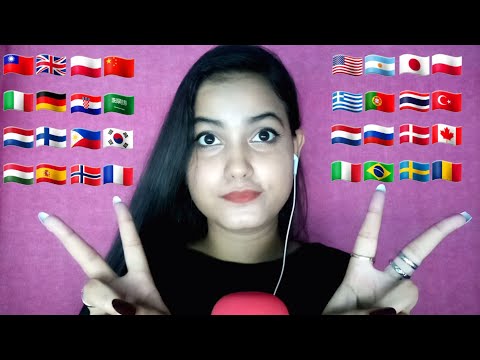 ASMR Whispering in 32 Different Languages