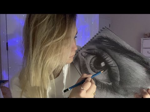 ASMR Drawing Your Facial Features *roleplay*