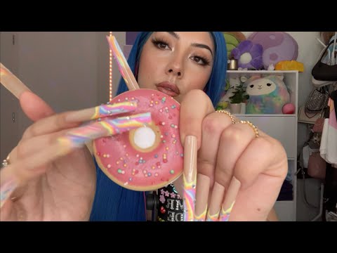 ASMR with no plan 4 🌈💐 ~no tongue clicking and no mouth sounds~ | Whispered