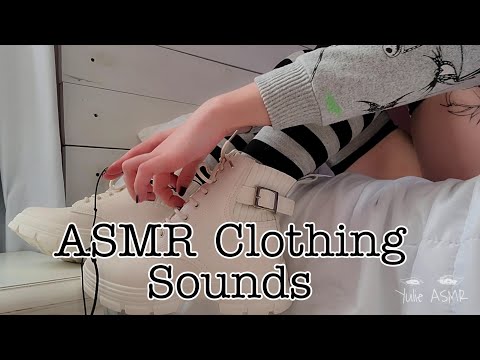 ASMR: Clothing Tingles That I'm Wearing | Fabric Sounds