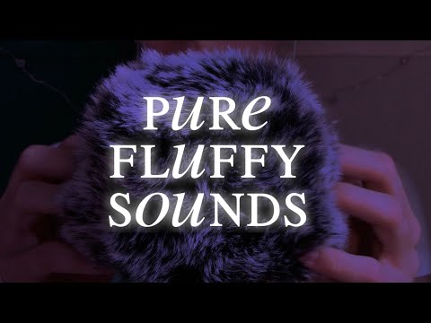 [ASMR] (NO Talking) Pure Fluffy Sounds for Studying and Sleep 😴🐑 (ONE Hour long)