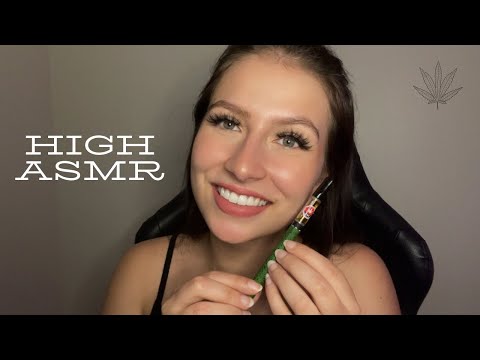 HIGH ASMR | Getting Lit & Showing You My Accessories