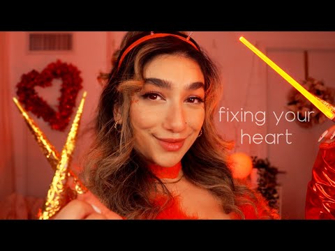 ASMR • Watch This If You Are Heart Broken 💔 (spider plucking, light scanning, hand tracing)