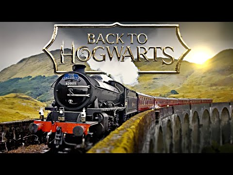 The Hogwarts Express ◈ September 1st Special Train Ride 🚂Harry Potter ASMR Ambience | Day to Night