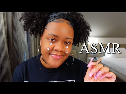 ASMR - PERSONAL ATTENTION ♡✨ Close Whispers, Face Tracing/Touching, Dry Mouth Sounds.. etc. ♡