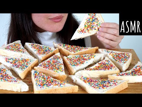 ASMR Eating Sounds: Fairy Bread (No Talking)