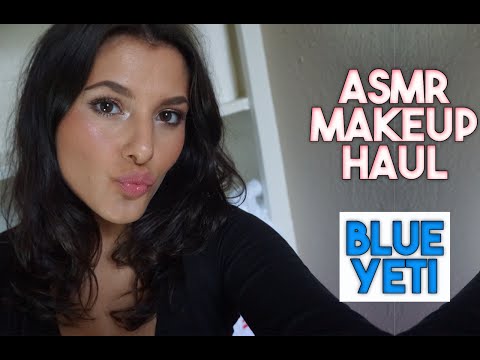ASMR Makeup Haul (Blue Yeti) | Lily Whispers ASMR
