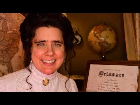 ASMR The History and Naming of Delaware (Historical Maps with Edwina Mortensen)