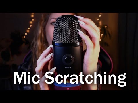 ASMR - MIC SCRATCHING for deep relaxation (with and witchout cover)