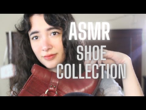 ASMR  👡 shoe collection with super tingly triggers