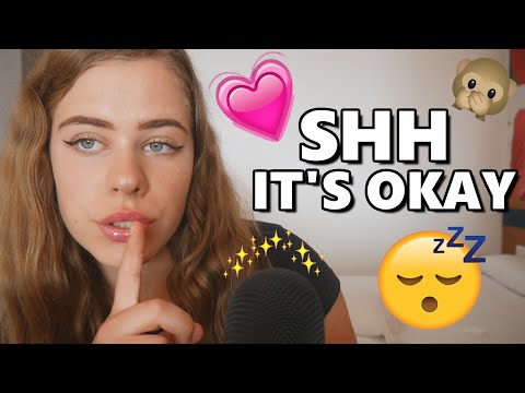 ASMR Repeating SHH, IT'S OKAY💫 | Personal Attention, Hand Movements 💗