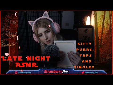 ASMR | Kitty Purrs & Late Night Tingles