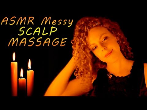 Binaural ASMR Scalp Massage No Talking | Candlelight Hair Sounds For Sleep & Relaxation