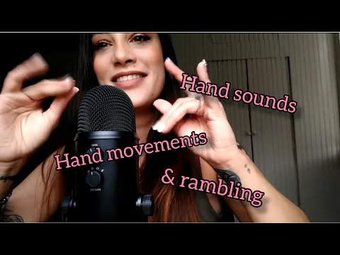 ASMR Hand Movements, Hand Sounds, and More (CV for Meg)