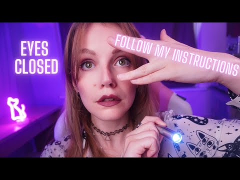ASMR FOLLOW MY INSTRUCTIONS WITH YOUR EYES CLOSED
