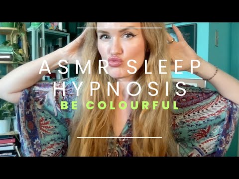 ✨ BE COLOURFUL ✨Tingle ASMR Sleep/Nap HYPNOSIS✨ Professional Hypnotist Kimberly Ann O'Connor